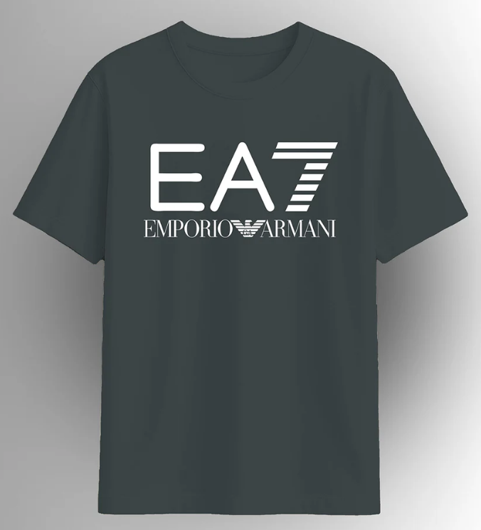EA7 Men’s Classic Logo T-Shirt – Cotton
