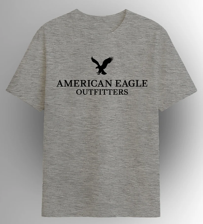 American Eagle Men’s Classic Logo T-Shirt – Cotton