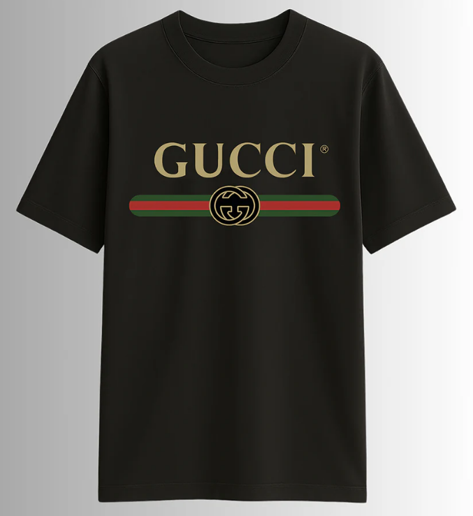 GUCCI Men’s Classic Logo T-Shirt – Cotton