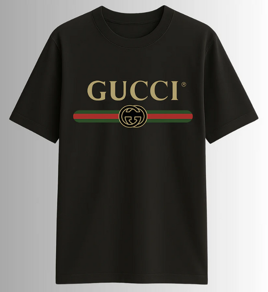 GUCCI Men’s Classic Logo T-Shirt – Cotton