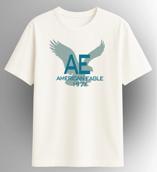 American Eagle Men’s Classic Logo T-Shirt – Cotton